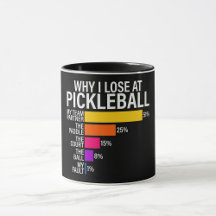 Funny Pickleball T-Shirts And Mugs
