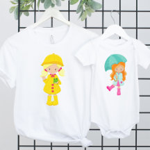 Girl In Raincoat - Baby and Kids Clothes