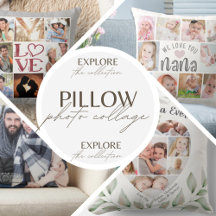Photo Collage ✨ Pillows for Her
