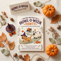 Dog Halloween Costume Party