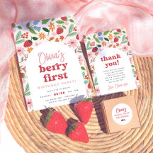 Berry First Birthday Party