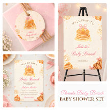 Baby Brunch Pancake Baby Shower Collection