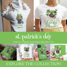 Funny St. Patrick's Day Dog Mom & Dad