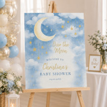 Over the Moon Baby Shower Collection