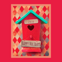 The Christmas Bird House Collection