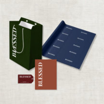 Minimal BLESSED Holiday Collection