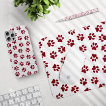 Burgundy Paws Collection