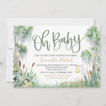 Bayou Baby Shower Set