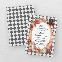 Tea Party Alice In Wonderland Girls Birthday