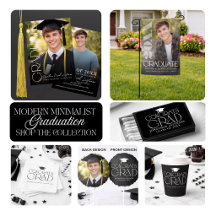 Modern Minimalist Graduation Collection