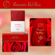 Romantic Red Rose