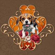 Cute little Beagle. 