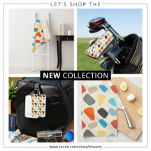 Multicolor Pebble Stones Geometric Shape Pattern