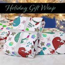 Holiday Christmas Gift Wrap
