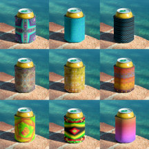 Can Cooler Koozie Sleeve Collection 1