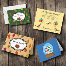Greeting & Invitation Cards