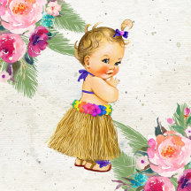 Luau Baby Shower Invitation