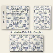 Architectural Toile Office Supplies