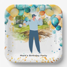 Golfer Birthday Party 
