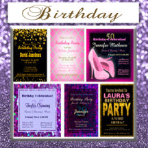 Birthday Invitations