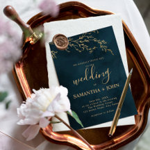 Elegant Botanical Classic Wedding