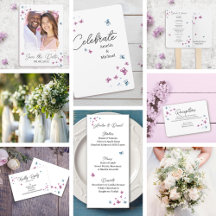 Delicate Butterfly Wedding Garden Collection - 