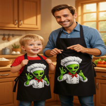 Unique Alien Chef Artwork