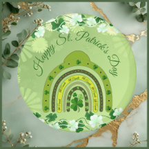 Vintage Celtic Shamrock Irish Heritage Decor