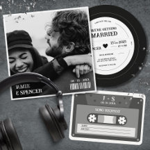 Vinyl Record Wedding