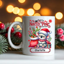 Cute Koala Chirstmas Personalized Name