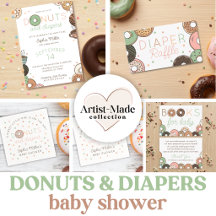 Donuts and Diapers Brunch Baby Shower