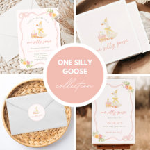 One Silly Goose 1st Birthday Collection