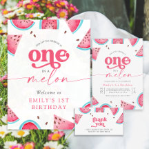 Watermelon Birthday Party