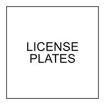 License Plate Frames by Produkto
