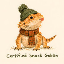 Certified Snack Goblin Bearded Dragon Collection