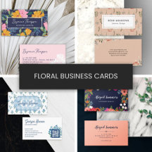 Floral Business Cards