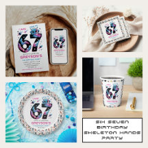 Cute Space 7th Birthday Collection   Six & Seven