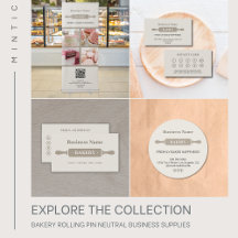 Bakery Rolling Pin Neutral Business Supplies