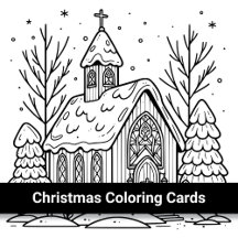 Color Me   Christmas Cards & Postcards