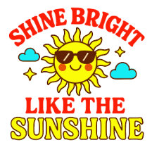 Summer Vibes– Sunshine& Quote Design