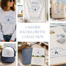 Classic Lake Bachelorette Weekend Party Supplies