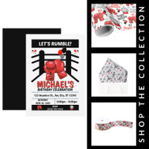 Boxing Birthday Party Supplies