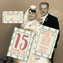 1940's Floral Wallpaper