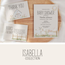 Isabella • Pastel Meadow Farm Animals Baby Suite
