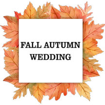 Rustic Autumn Leaves Wedding