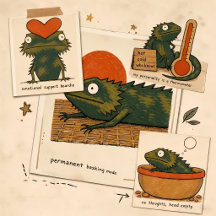 Bearded Dragon Mood Collection