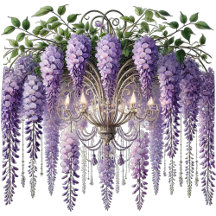 Pretty Purple Wisteria Wedding Collection