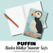 Puffin - Alaska Wildlife Souvenir Gifts