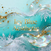 Icy Blue Aesthetic Collection Trends 