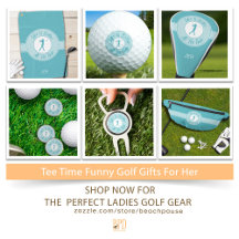 Life Is Better at Tee Time Funny Golf Gifts Her